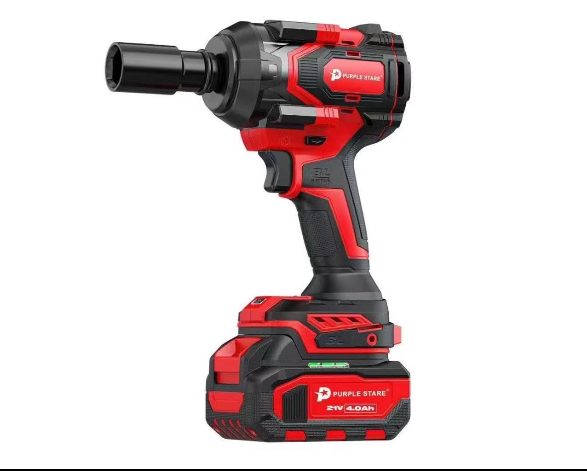 Purple Star 21V Brushless Cordless Impact Wrench
